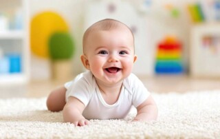 smiling baby dresser tip-over