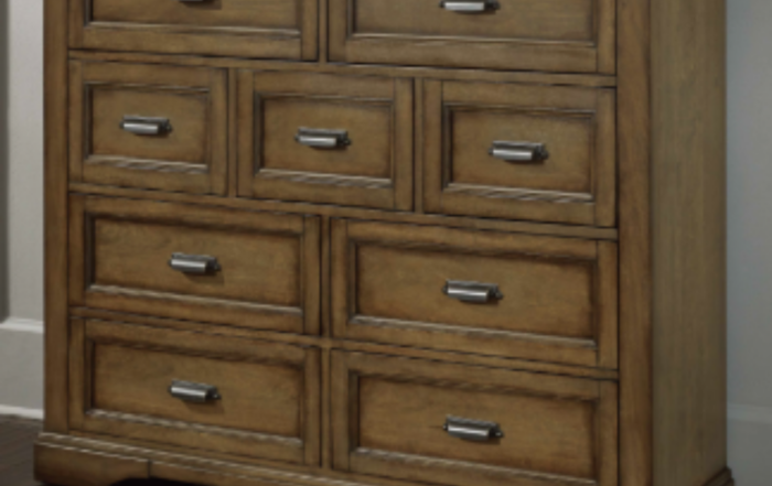 Universal Broadmoore Cayden Gentleman’s 9-drawer chests