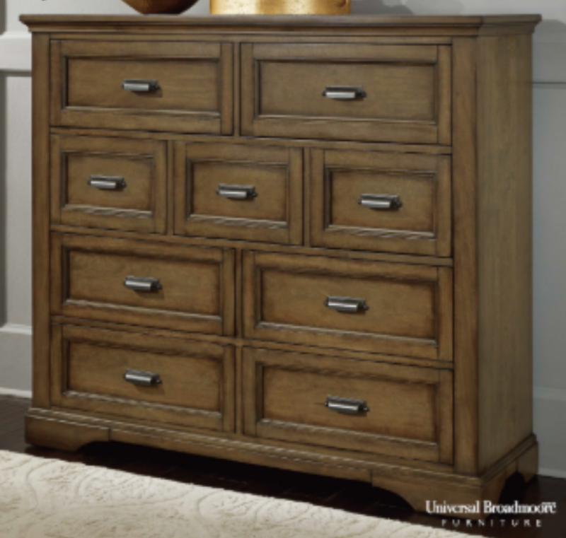 Universal Broadmoore Cayden Gentleman’s 9-drawer chests